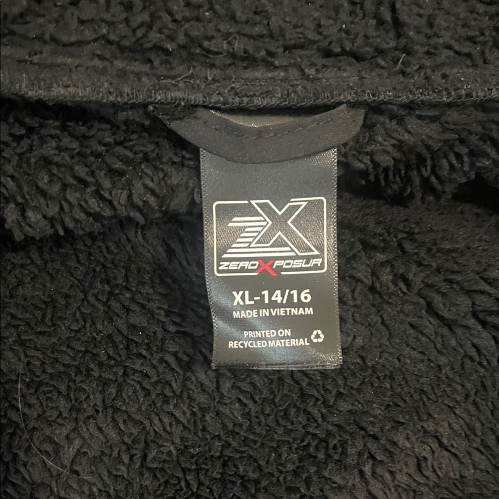 ZeroXposur Black Fleece Lined Jacket - Picture 4 of 5